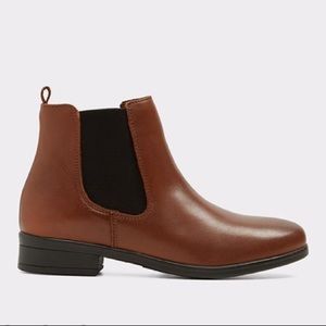 ALDO Brown Ankle Chelsea Boots